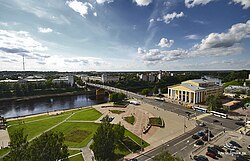 Віцебск. Плошча Тысячагоддзя Віцебска
